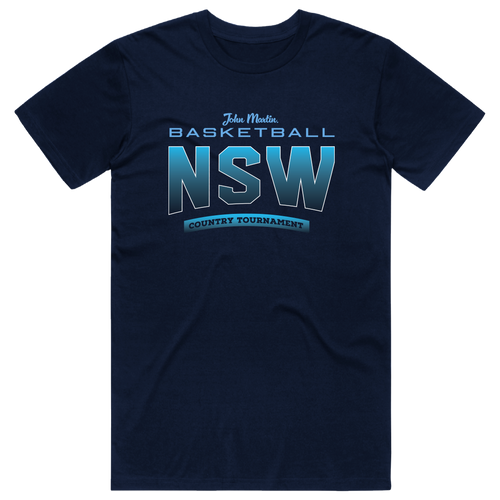 Basketball NSW Country Cotton Tee