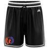 Sunshine Coast Phoenix Casual Shorts with Pockets - Black/White