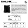 Devils Basketball Casual Shorts with Pockets - Black/White