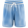 iAthletic Casual Basketball Shorts Men's - Blue Faded Stripe