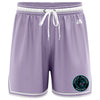 Penrith Panthers Casual Shorts - Lavender/White