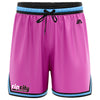 Rip City Basketball Casual Shorts - Pink Vice