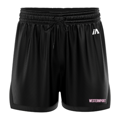Westernport WM Logo Casual Shorts - Black/Black