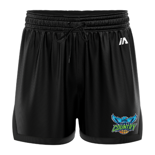 Waikato Country Casual Shorts - Black/Black