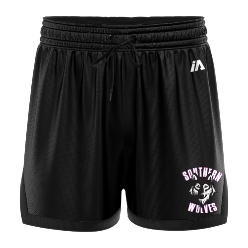 Southern Wolves Casual Shorts - Black/Black