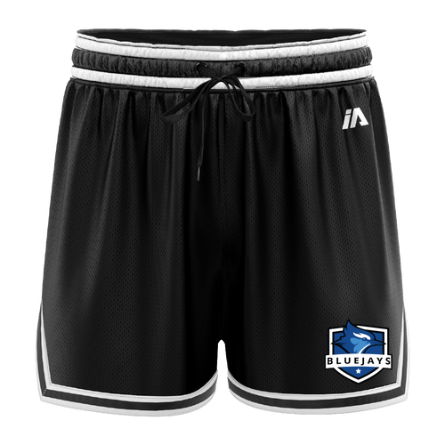 Blue Jays Basketball Casual Shorts - Black/White