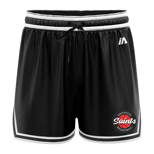 Smithton Saints Casual Shorts - Black/White