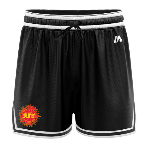 Moreton Bay Suns Casual Shorts - Black/White