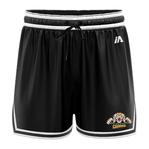 Ballarat Celtic Tigers Casual Shorts - Black/White