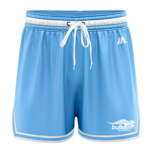 Bulleen Boomers Casual Basketball Shorts - Carolina/White