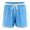 Basketball NSW Schools Tournament Casual Basketball Shorts - Carolina/White