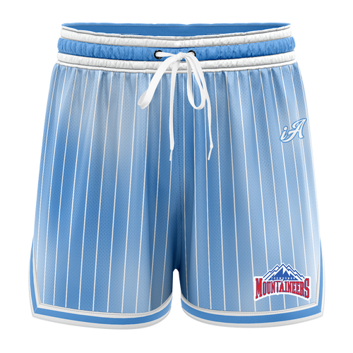 Toowoomba Mountaineers Casual Shorts - Faded Stripe Blue