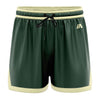 iAthletic Casual Basketball Shorts Womens - Green/Sand