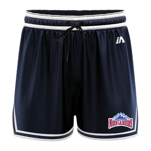 Toowoomba Mountaineers Casual Shorts - Navy/White