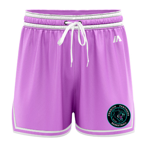 Penrith Panthers Casual Shorts - Pink/White