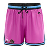 Rip City Basketball Casual Shorts - Pink Vice