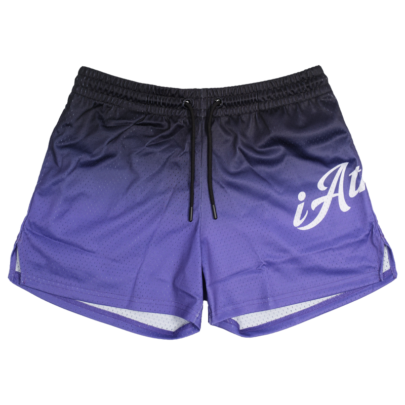 iAthletic Essential Shorts Mens - Purple Fade