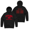 Hawthorn Titans Team List Cotton Hoodie