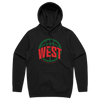 West Basketball "West" Logo Cotton Hoodie