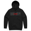 Red City Roar Cotton Hoodie