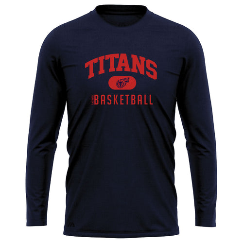 Hawthorn Titans Performance Long Sleeve Tee