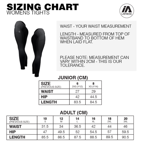 Ballarat Celtic Tigers iElite Tights - Black