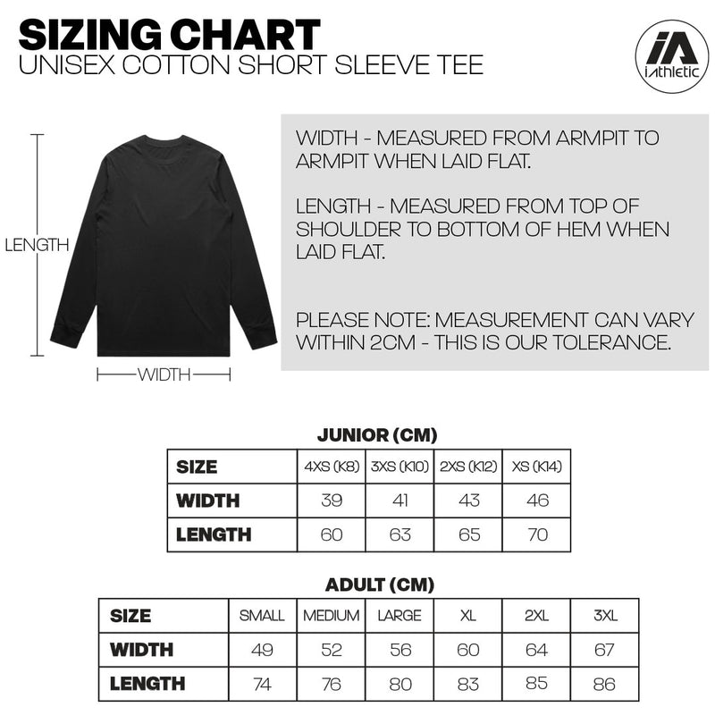 iAthletic Cotton Long Sleeve Tee - White
