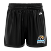 Blue Mountains Basketball Association Casual Shorts - Black/Black