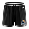 Blue Mountains Basketball Association Casual Shorts - Black/White