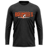 Springfield Brumbies Performance Long Sleeve Tee - Black Marle