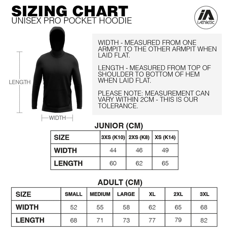 iAthletic Pro Pocket Hoodie - Black