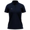 iAthletic ProTech Womens Polo - Navy Marle