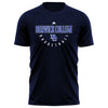 Berwick College Performance Short Sleeve Tee  - Navy Marle