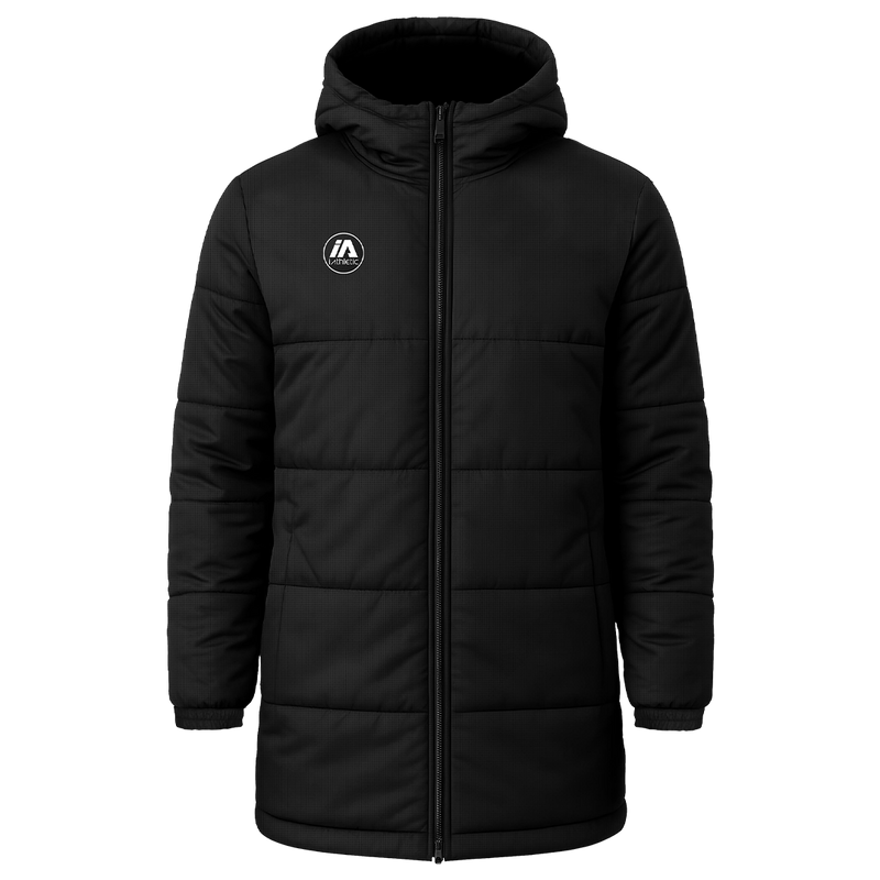 iAthletic Mid Length Puffer Jacket - Black