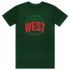 West Basketball "West" Logo Cotton Tee