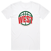 West Basketball "West" Logo Cotton Tee