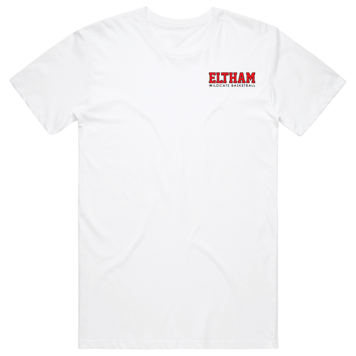 Eltham Wildcats Cotton Tee - White