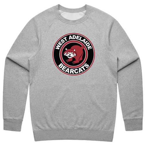 West Adelaide Bearcats Vintage Cotton Crewneck - Logo