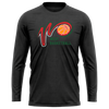 West Basketball "W" Logo Performance LS Tee