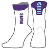 Central Coast Waves Elite Crew Socks - White