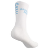 Basketball NSW Elite Socks - White/Carolina