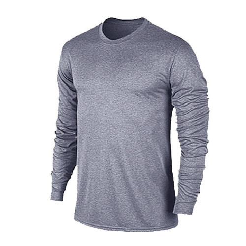 iAthletic Performance Long Sleeve Tee - Grey Marle