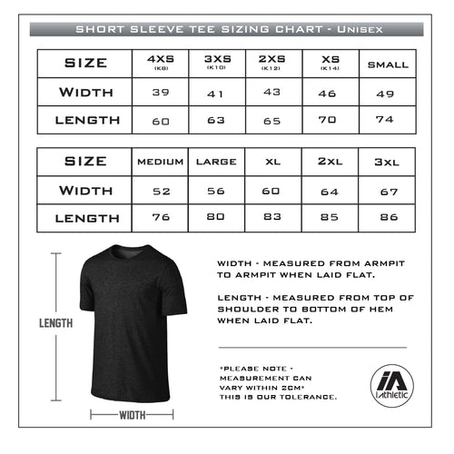 Central Coast Rebels Performance Short Sleeve Tee