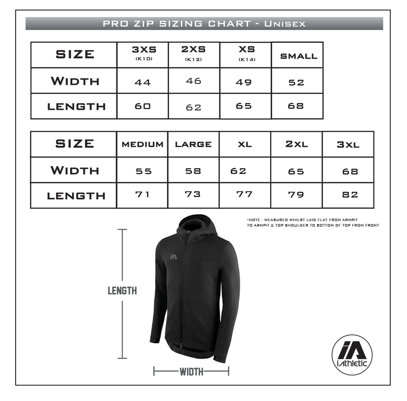 iAthletic Pro Zip Hoodie - Navy