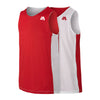 iAthletic Mens Training Reversible Singlet - Red/White