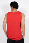 iAthletic Mens Training Reversible Singlet - Red/White