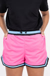 iAthletic Casual Basketball Shorts Womens - Pink Vice