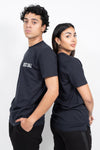 Just Ball Cotton Short Sleeve Tee Small Logo - Navy