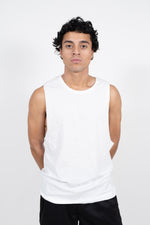iAthletic Cotton Tank - White