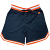 iAthletic Casual Basketball Shorts Mens - Navy/Orange